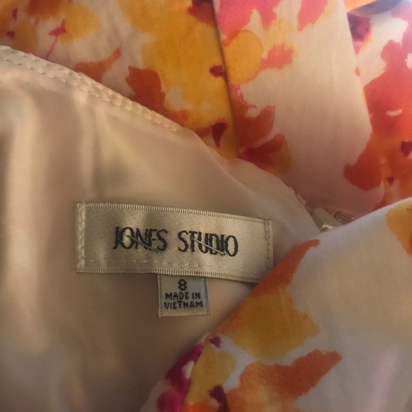 JONES STUDIO Spring floral Sleeveless dress - Picture 10 of 12